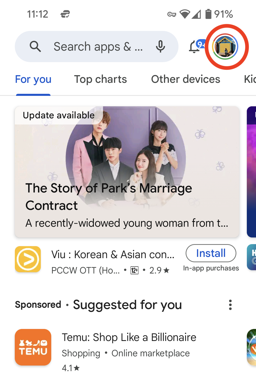 So &auml;ndern Sie das Google Play-Land mit einem VPN auf Android