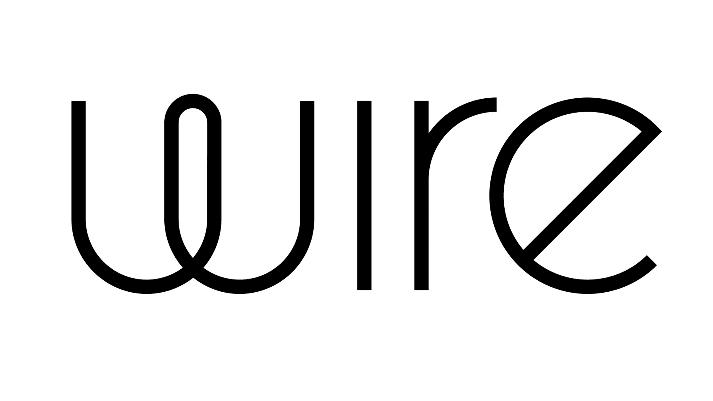 Wire logo. The word 'wire' in a thin, stylized, lowercase black font on a white background.