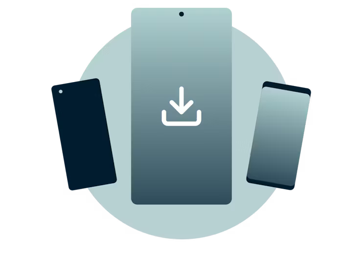 Preuzmite ExpressVPN aplikaciju za Android. Android uređaji sa znakom za preuzimanje.
