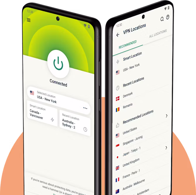Android telefoni sa ExpressVPN-om