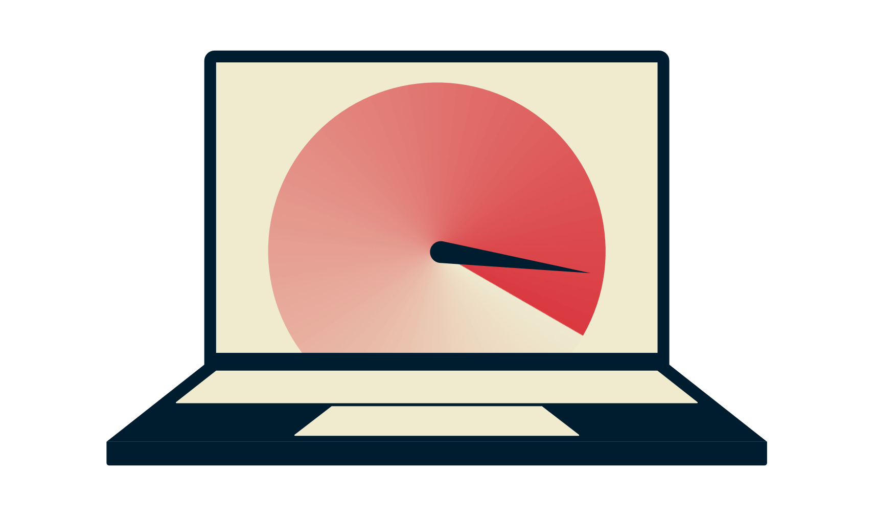 Laptop sa brzinomerom