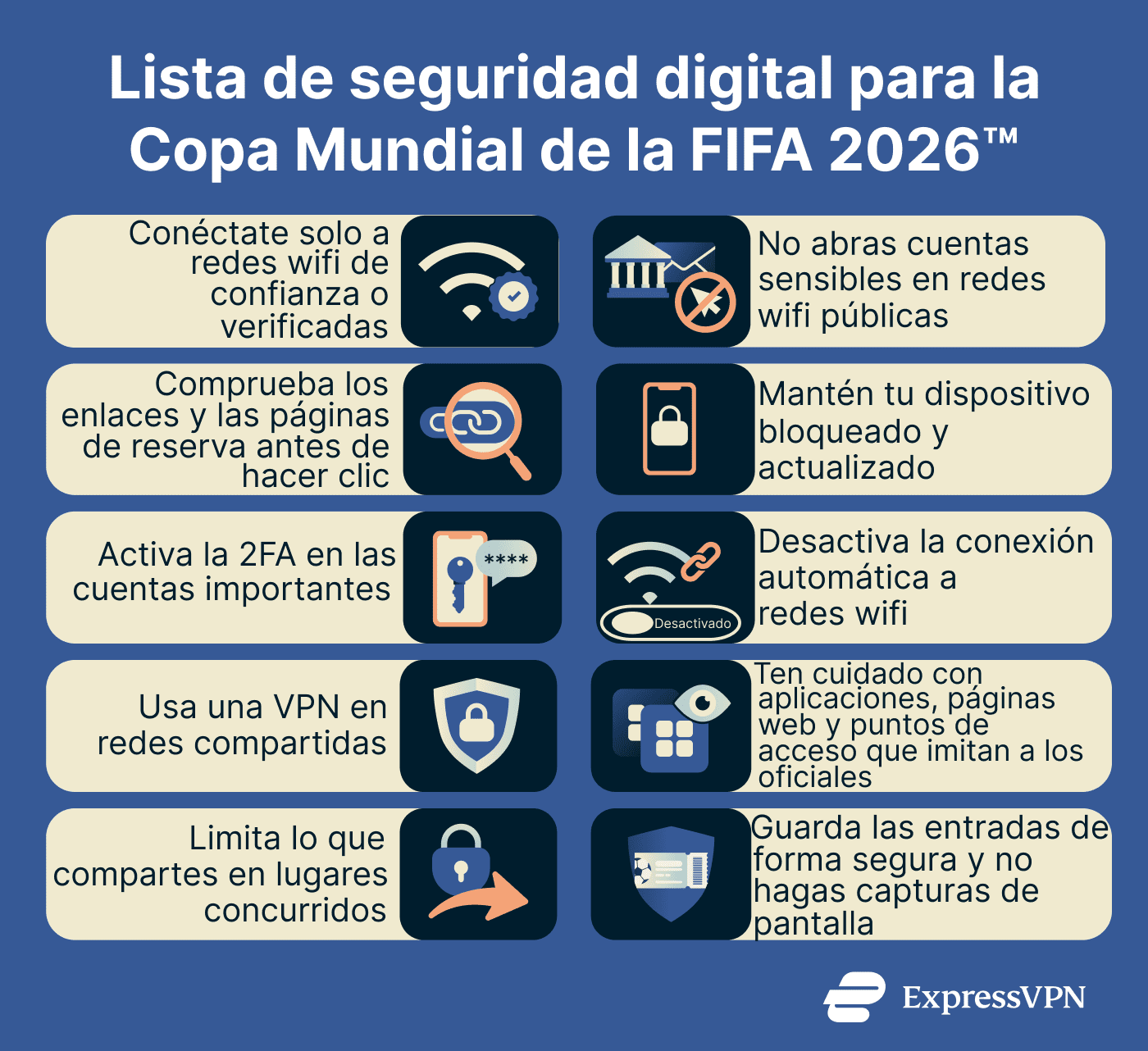 World Cup digital safety checklist