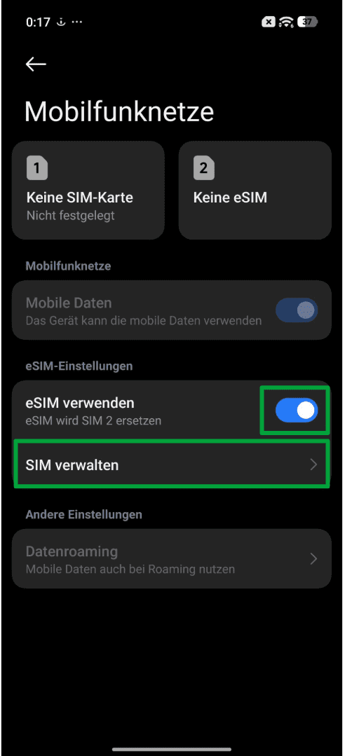 What Is An Esim De 7